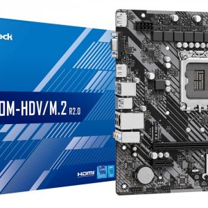 MOTHER ASROCK (LGA1700) H610M-HDV/M.2 R2.0