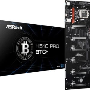 MOTHER ASROCK (LGA1200) H510 PRO BTC+ MINERIA PCI-Ex6