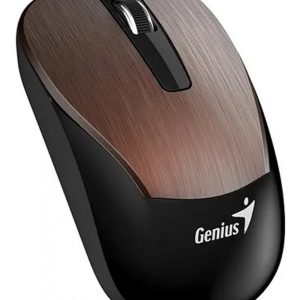 MOUSE GENIUS WIRELESS RECARGABLE ECO-8015 CHOCOLATE