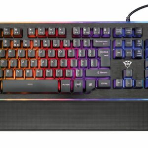 TECLADO GAMER TRUST THURA SEMI ES GXT 860