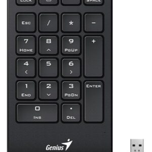 TECLADO NUMERICO WIRELESS GENIUS NUMPAD 1000 BLACK