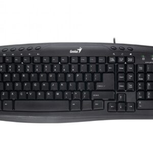 TECLADO USB GENIUS SLIMSTAR M200 BLACK