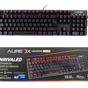 TECLADO MEC AUREOX UNRIVAILED GAMING GK600