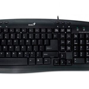 TECLADO + MOUSE COMBO USB GENIUS KM-200 SMART BLACK