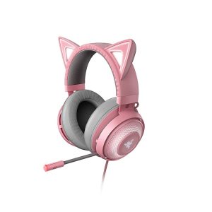 AURICULAR GAMER RAZER KRAKEN KITTY CHROMA QUARTZ