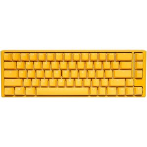 TECLADO MECANICO DUCKY ONE 3 SF YELLOW SF GAMING TASTATUR. RGB LED - MX-SILENT-RED (US)