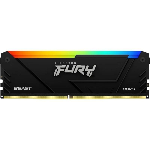 MEMORIA RAM KINGSTON DDR4 8GB 3200MHZ FURY BEAST RGB