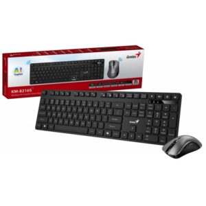 TECLADO + MOUSE COMBO GENIUS WIRELESS KM-8216s BLACK