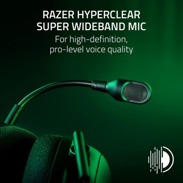 AURICULAR GAMER RAZER BLACKSHARK V2 PRO WIRELESS + BT WHITE - Imagen 3