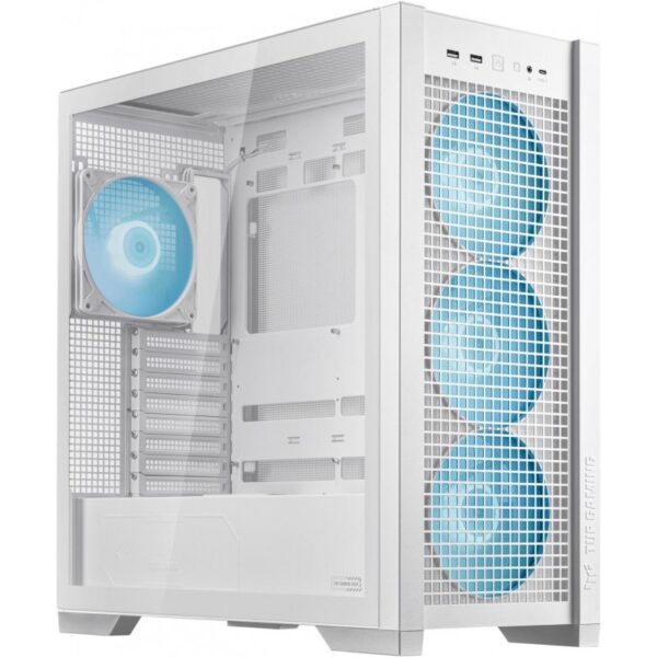 GABINETE GAMER ASUS GT302 TUF GAMING ARGB WHITE