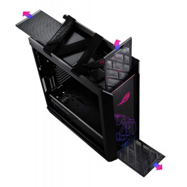 GABINETE GAMER ASUS GX601 ROG STRIX HELIOS  BLACK - Imagen 7