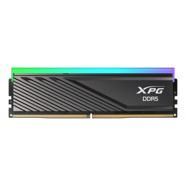 MEMORIA ADATA DIMM LANCER SINGLE 32GB (2X16) DDR5 6400 LANCER BLADE BLACK RGB - Imagen 2