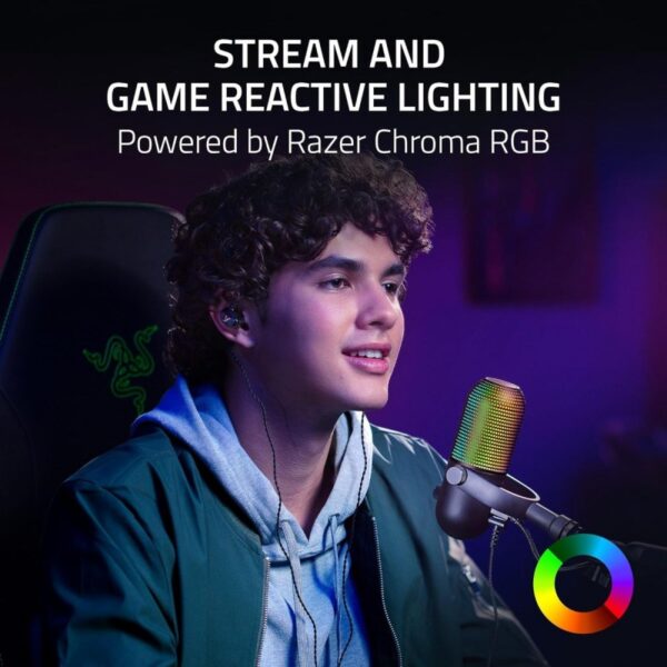 MICROFONO RAZER SEIREN V3 CHROMA - Imagen 3