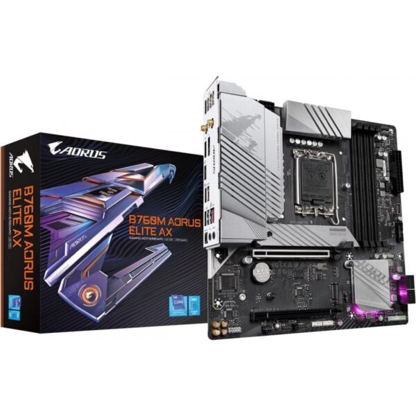 MOTHER GIGABYTE (LGA1700) B760M AORUS ELITE AX 1.3