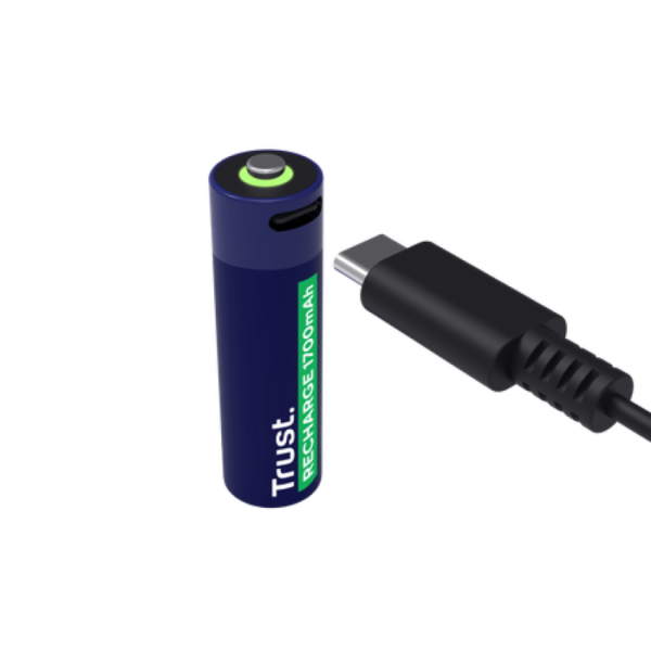 PILAS AA RECARGABLES USB-C TRUST X2 - Imagen 2