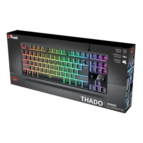 TECLADO TRUST THADO TKL ES GXT833 - Imagen 4