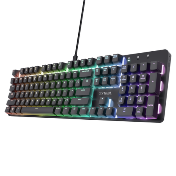 TECLADO TRUST ZORA MECHANICAL US GXT871 - Imagen 3