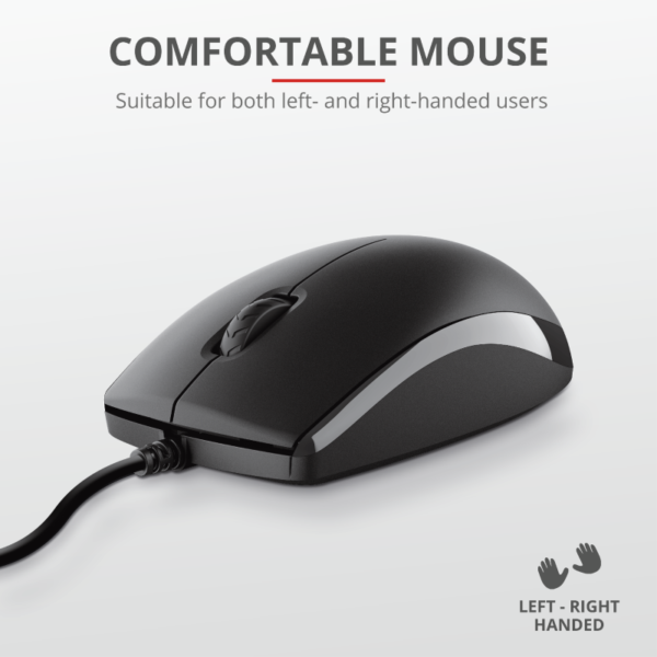 TECLADO Y MOUSE TRUST PRIMO ES - Imagen 5