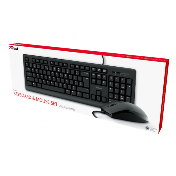 TECLADO Y MOUSE TRUST PRIMO ES - Imagen 2
