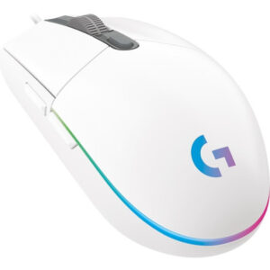 Mouse gamer de juego Logitech GG Series G203 Lightsync blanco