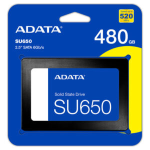 SSD 480GB ADATA SATA3 2.5" SU650