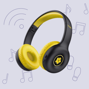 Nouna Auriculares inalámbricos para niños - Negro