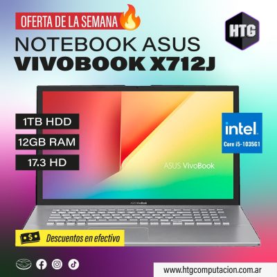 Notebook Asus VIVOBOOK X712J